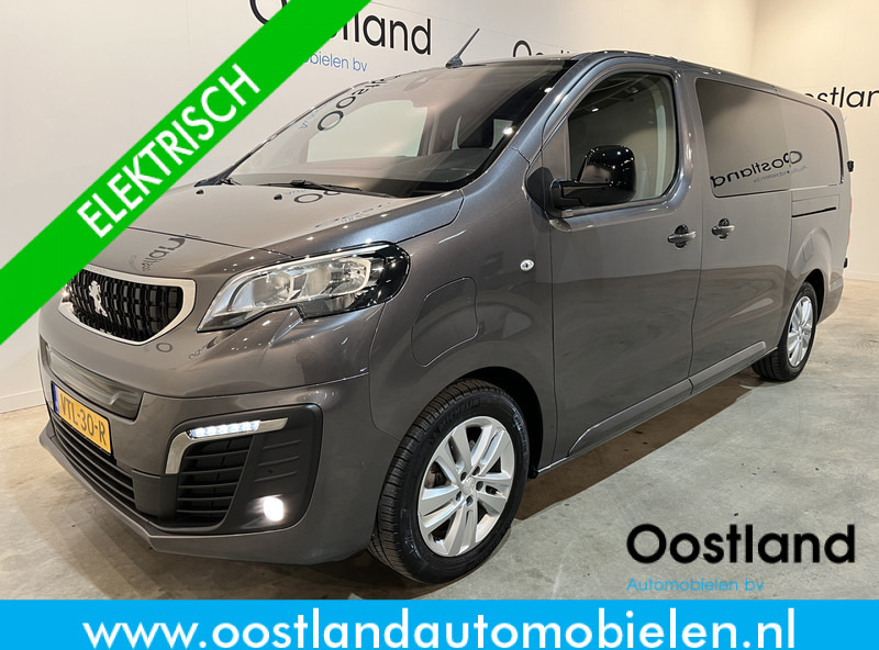 Peugeot e-Expert EV L3 DC Dubbel Cabine 75 kWh / 2X Schuifdeur / Trekhaak / Camera / Leder / CarPlay / Navigatie / Clima / Cruise / 49.300 KM !! - Малък ван, Бус с двойна кабина: снимка 1 Peugeot e-Expert EV L3 DC Dubbel Cabine 75 kWh / 2X Schuifdeur / Trekhaak / Camera / Leder / CarPlay / Navigatie / Clima / Cruise / 49.300 KM !! - Малък ван, Бус с двойна кабина: снимка 1