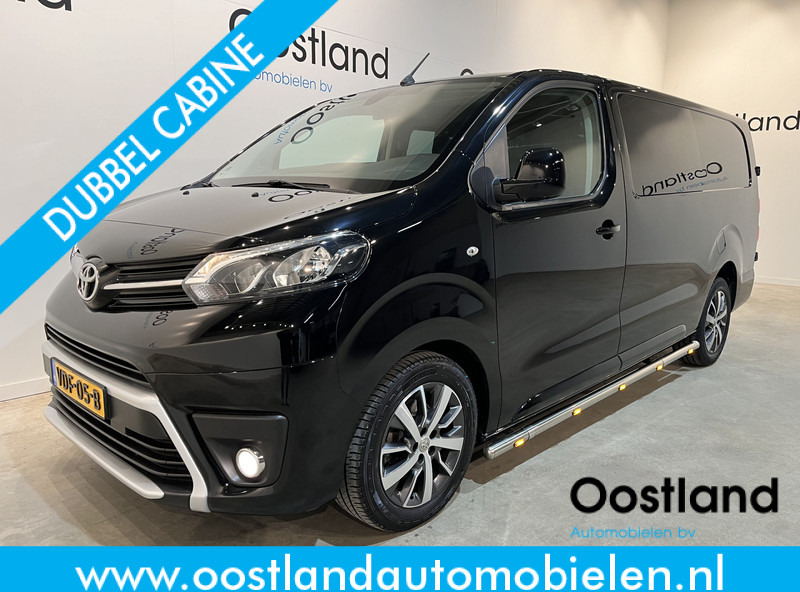 Toyota ProAce Worker 2.0 D-4D Creator Long 123 PK L3 DC Dubbel Cabine / Euro 6 / Airco / Cruise Control / Camera / Trekhaak / Navigatie / BPM VRIJ !! - Малък ван, Бус с двойна кабина: снимка 1 Toyota ProAce Worker 2.0 D-4D Creator Long 123 PK L3 DC Dubbel Cabine / Euro 6 / Airco / Cruise Control / Camera / Trekhaak / Navigatie / BPM VRIJ !! - Малък ван, Бус с двойна кабина: снимка 1