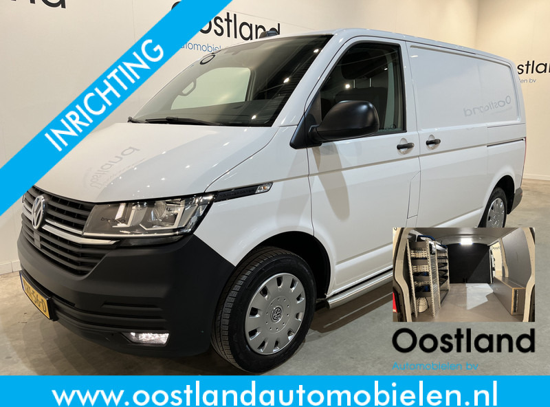 Volkswagen Transporter 2.0 TDI L1H1 Servicebus / Sortimo Inrichting / Euro 6 / Schuifdeur L + R / Airco / Cruise Control / CarPlay / PDC / Navigatie / 3-Zits / BPM VRIJ !! - Малък ван: снимка 1 Volkswagen Transporter 2.0 TDI L1H1 Servicebus / Sortimo Inrichting / Euro 6 / Schuifdeur L + R / Airco / Cruise Control / CarPlay / PDC / Navigatie / 3-Zits / BPM VRIJ !! - Малък ван: снимка 1