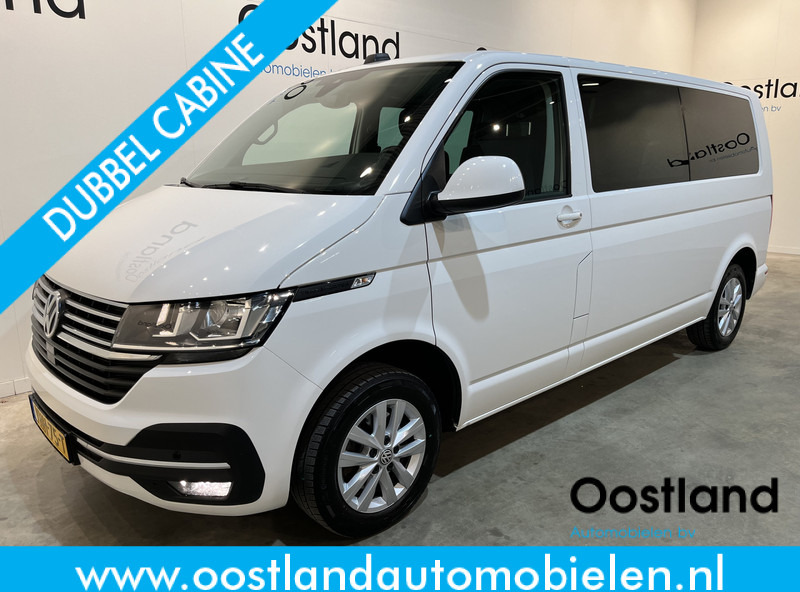 Volkswagen Transporter 2.0 TDI L2H1 30 DC Dubbel Cabine 150 PK Automaat / Euro 6 / Airco / Cruise Control / Camera / CarPlay / Trekhaak / Navigatie / Klep - Малък ван, Бус с двойна кабина: снимка 1 Volkswagen Transporter 2.0 TDI L2H1 30 DC Dubbel Cabine 150 PK Automaat / Euro 6 / Airco / Cruise Control / Camera / CarPlay / Trekhaak / Navigatie / Klep - Малък ван, Бус с двойна кабина: снимка 1