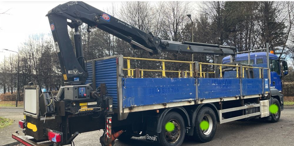 MAN Man tgs 26.320 6x2 hds hmf 1420k-rc euro6 platforma skrzynia - Бордови камион: снимка 2 MAN Man tgs 26.320 6x2 hds hmf 1420k-rc euro6 platforma skrzynia - Бордови камион: снимка 2