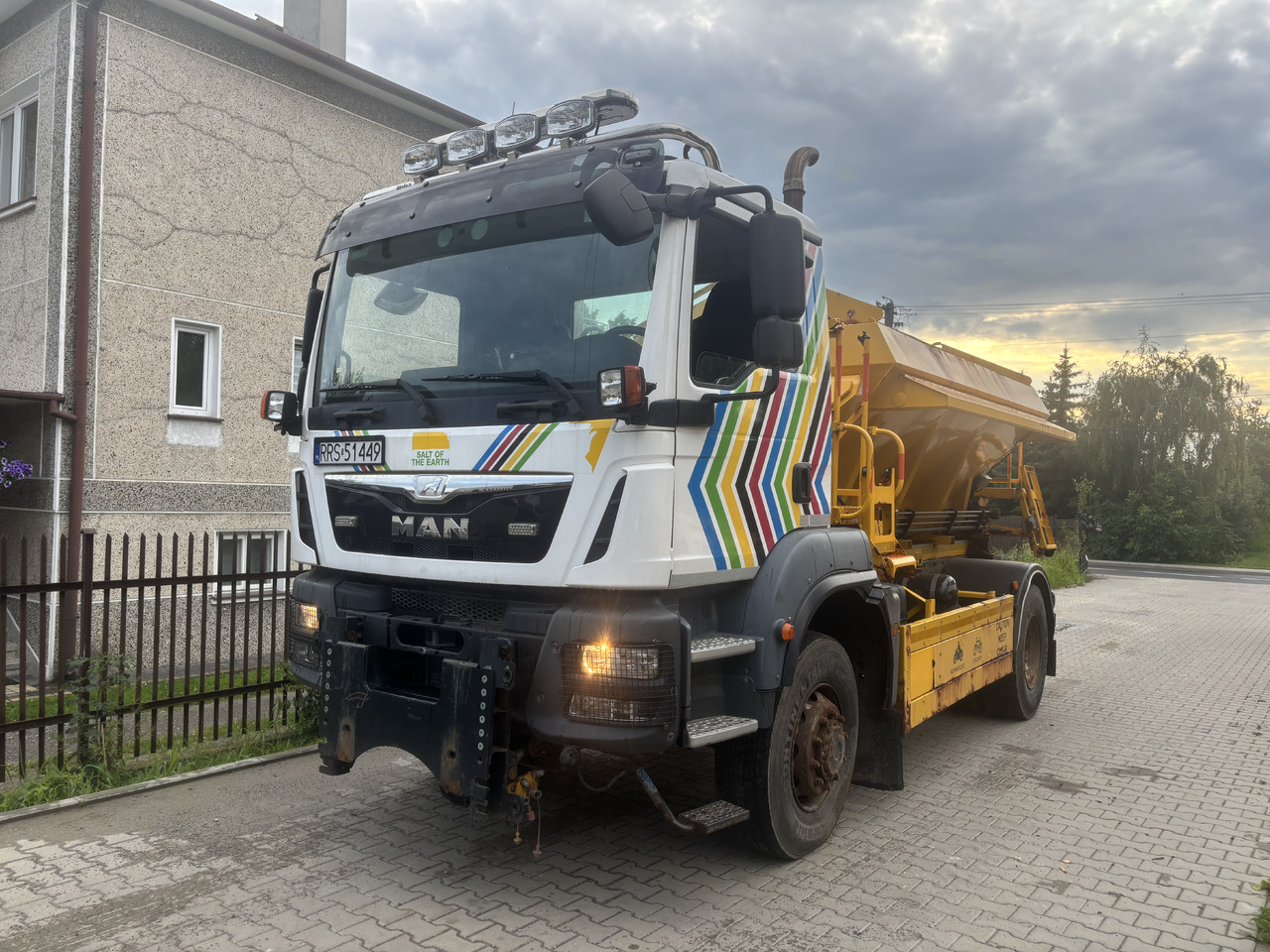 MAN TGM 18.290 4X4 BB GRITTER/SPREADER/PLOUGH - Снегорин: снимка 1 MAN TGM 18.290 4X4 BB GRITTER/SPREADER/PLOUGH - Снегорин: снимка 1
