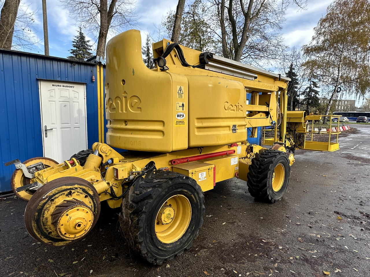 GENIE REXQUOTE Accessrailer Z60/34 railroad boom lift cherry picker mewp - Артикулираща платформа: снимка 2 GENIE REXQUOTE Accessrailer Z60/34 railroad boom lift cherry picker mewp - Артикулираща платформа: снимка 2