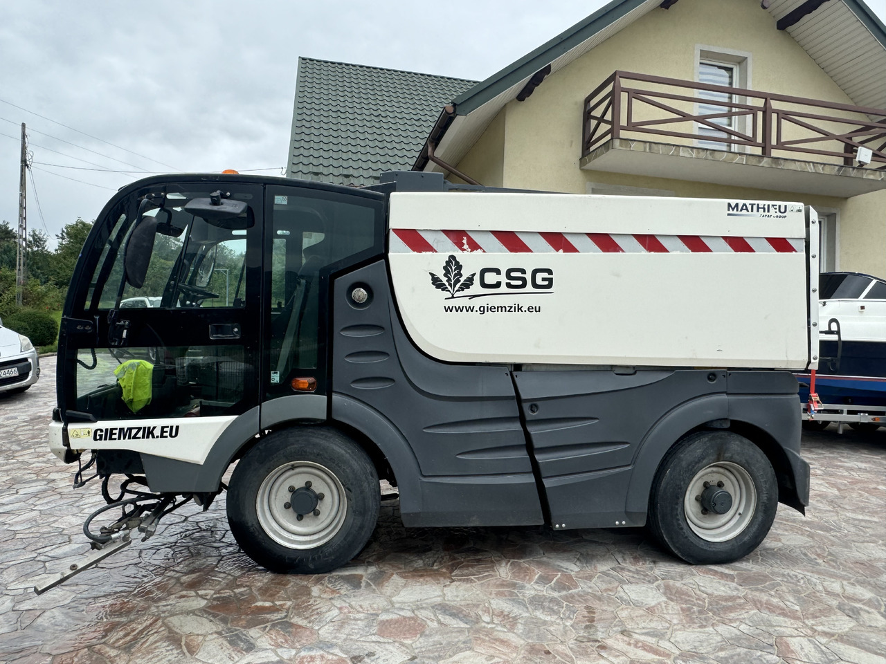 MATHIEU Grand Aquadyne 4000 water truck sprayer HP washer - Мотометачна машина: снимка 4 MATHIEU Grand Aquadyne 4000 water truck sprayer HP washer - Мотометачна машина: снимка 4