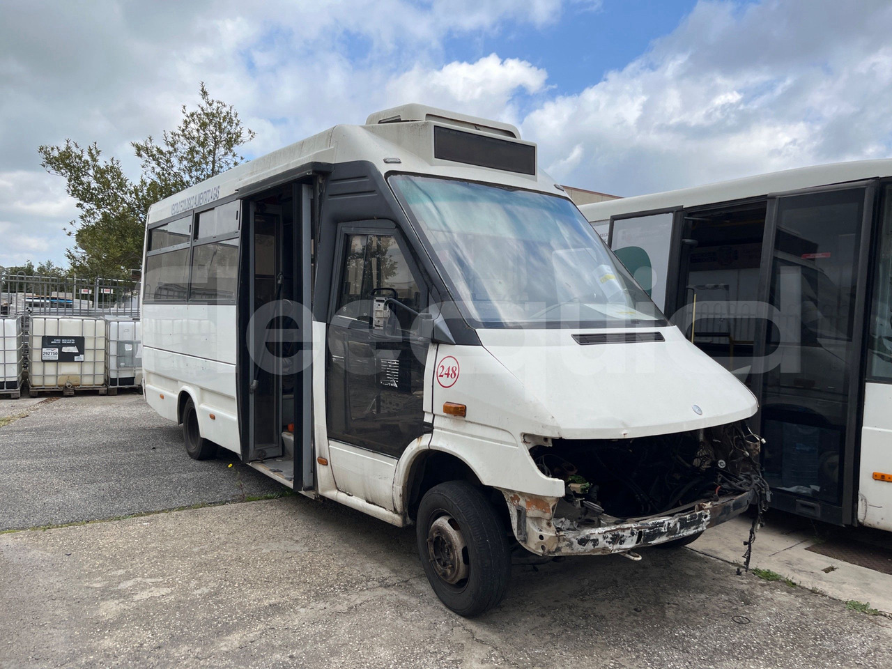 Микробус, Пътнически бус Mercedes-Benz 414T: снимка 1
