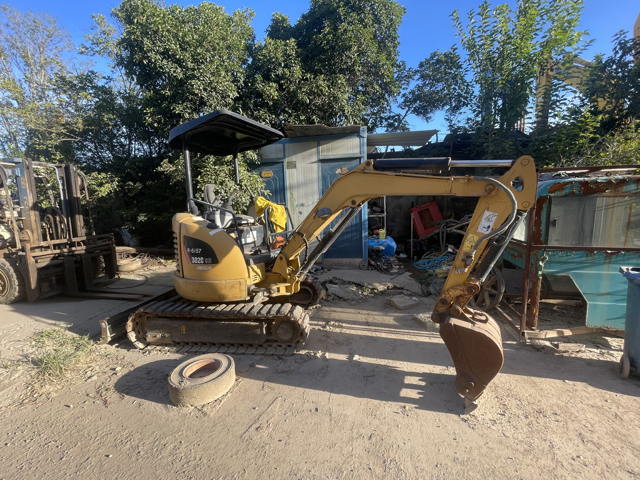 Cat 302 CR Mini Excavator - Мини багер: снимка 1 Cat 302 CR Mini Excavator - Мини багер: снимка 1