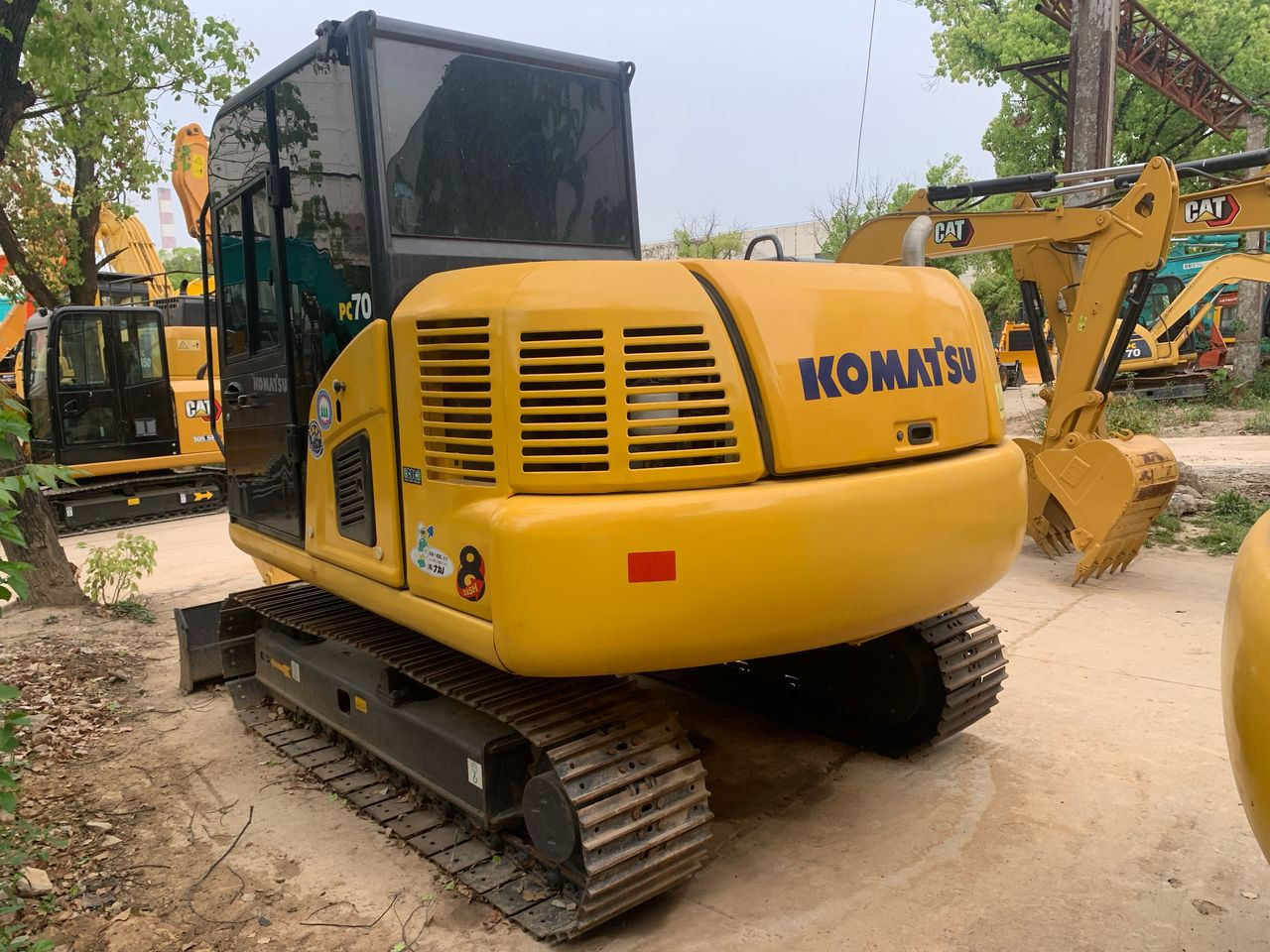KOMATSU PC 70-8 - Мини багер: снимка 3 KOMATSU PC 70-8 - Мини багер: снимка 3