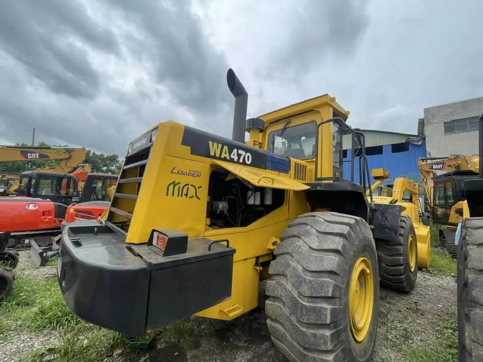 Komatsu WA470 - Колесен товарач: снимка 3 Komatsu WA470 - Колесен товарач: снимка 3