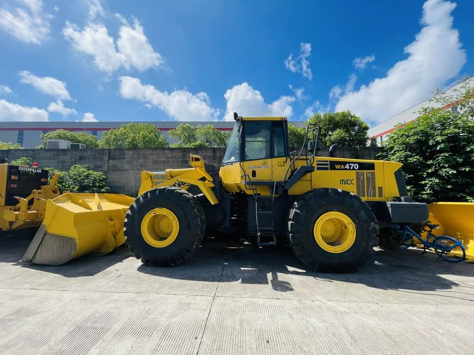 Komatsu WA470 - Колесен товарач: снимка 1 Komatsu WA470 - Колесен товарач: снимка 1