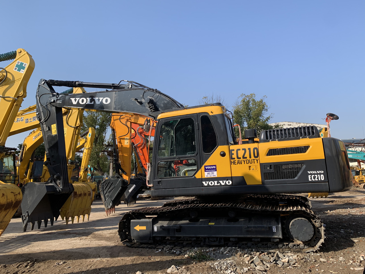 Volvo EC210 - Верижен багер: снимка 4 Volvo EC210 - Верижен багер: снимка 4