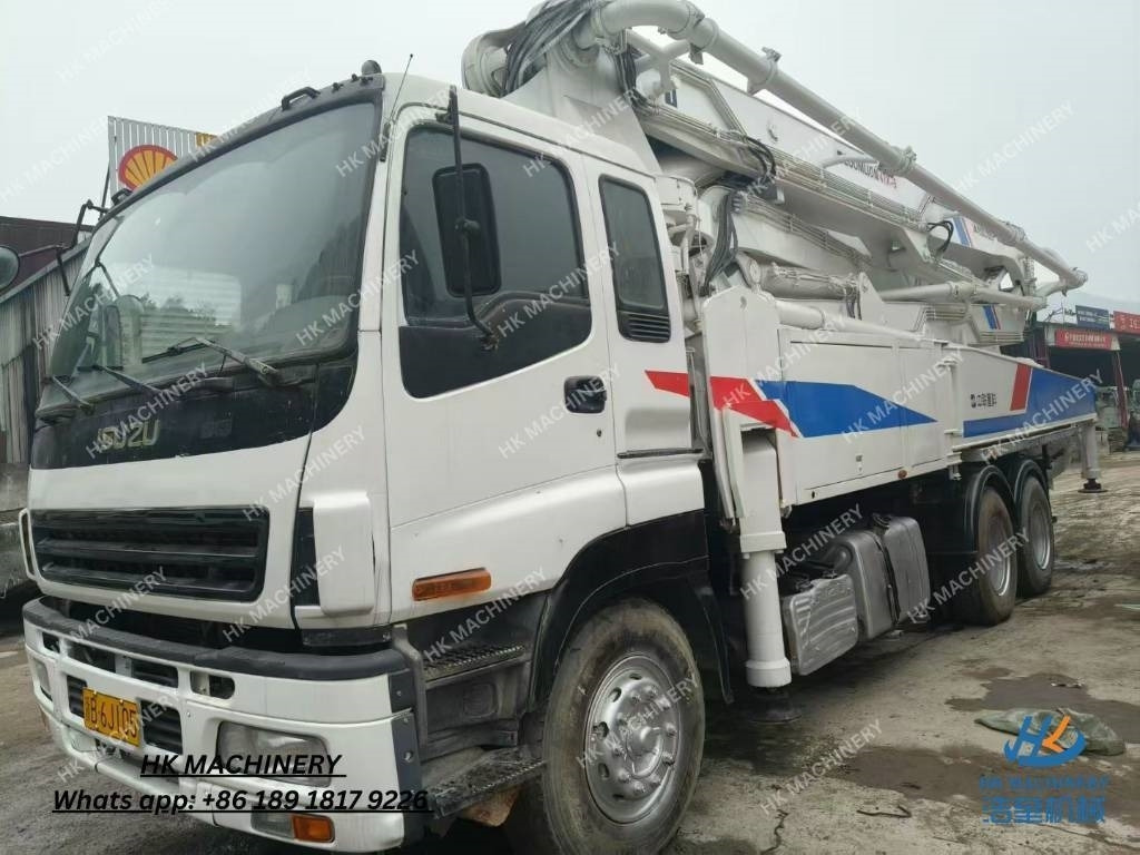 Zoomlion 47m - Стационарна бетон помпа: снимка 1 Zoomlion 47m - Стационарна бетон помпа: снимка 1