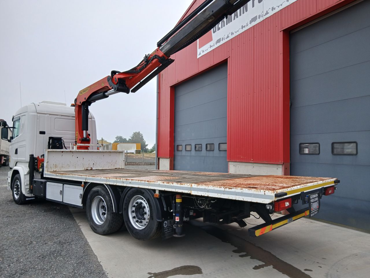 SCANIA 410 6x2 Standard platform Truck - Бордови камион, Камион с кран: снимка 4 SCANIA 410 6x2 Standard platform Truck - Бордови камион, Камион с кран: снимка 4