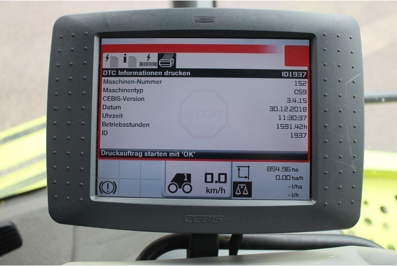 Зърнокомбайн За превоз на хранителни стоки Claas Lexion 770 TT: снимка 7