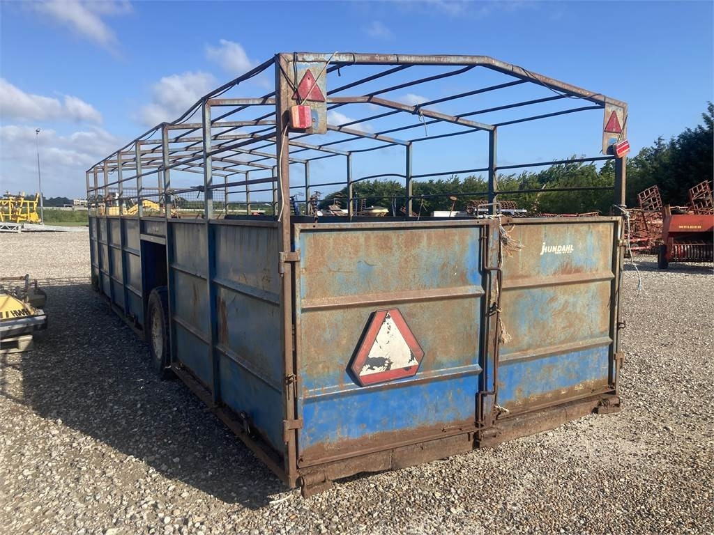 NOC AGRO 8M KREATURVOGN - За превоз на животни ремарке: снимка 2 NOC AGRO 8M KREATURVOGN - За превоз на животни ремарке: снимка 2