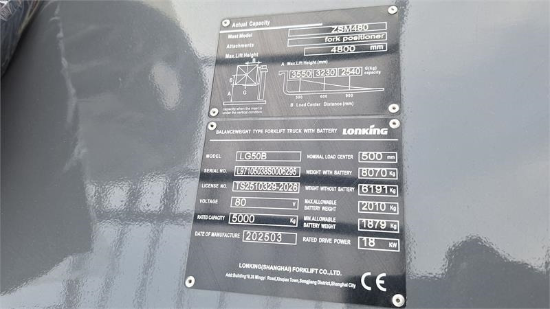 Lonking Lg50b Elektrisk - Електрокар: снимка 5 Lonking Lg50b Elektrisk - Електрокар: снимка 5