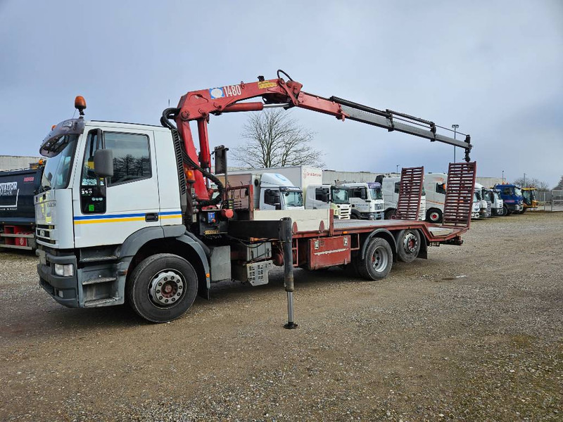 Iveco Eurotech 6x2 // Machinetransport // HMF 1483 K3 - Камион с кран: снимка 1 Iveco Eurotech 6x2 // Machinetransport // HMF 1483 K3 - Камион с кран: снимка 1