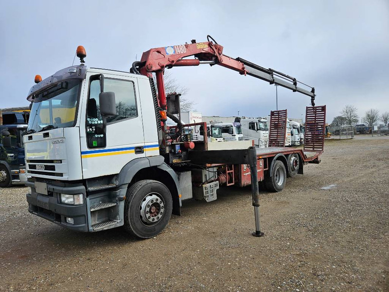 Iveco Eurotech 6x2 // transport // HMF 1483 K3 - Камион с кран: снимка 1 Iveco Eurotech 6x2 // transport // HMF 1483 K3 - Камион с кран: снимка 1