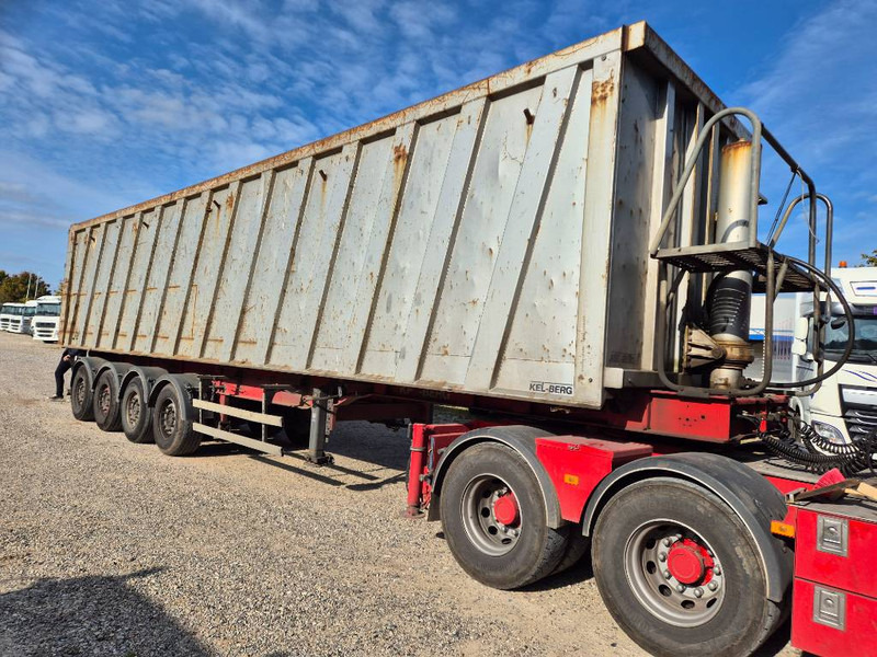 KEL-BERG 4 axle steel tipper 75 m3 - Самосвал полуремарке: снимка 1 KEL-BERG 4 axle steel tipper 75 m3 - Самосвал полуремарке: снимка 1