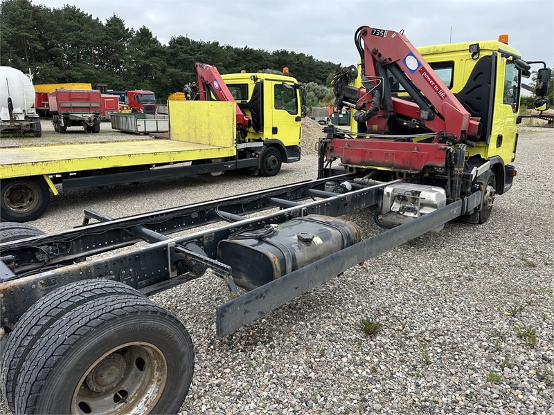 MAN TGL 12.220 // Crane HMF 735K2 // - Камион с кран: снимка 3 MAN TGL 12.220 // Crane HMF 735K2 // - Камион с кран: снимка 3