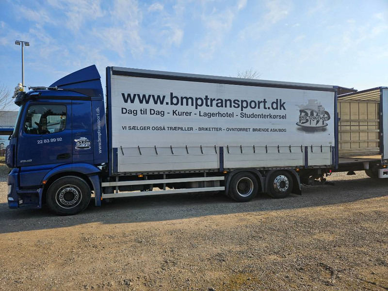 Mercedes-Benz Actros 2540 L // Lift // Kærre // ACC - Камион с брезент: снимка 5 Mercedes-Benz Actros 2540 L // Lift // Kærre // ACC - Камион с брезент: снимка 5