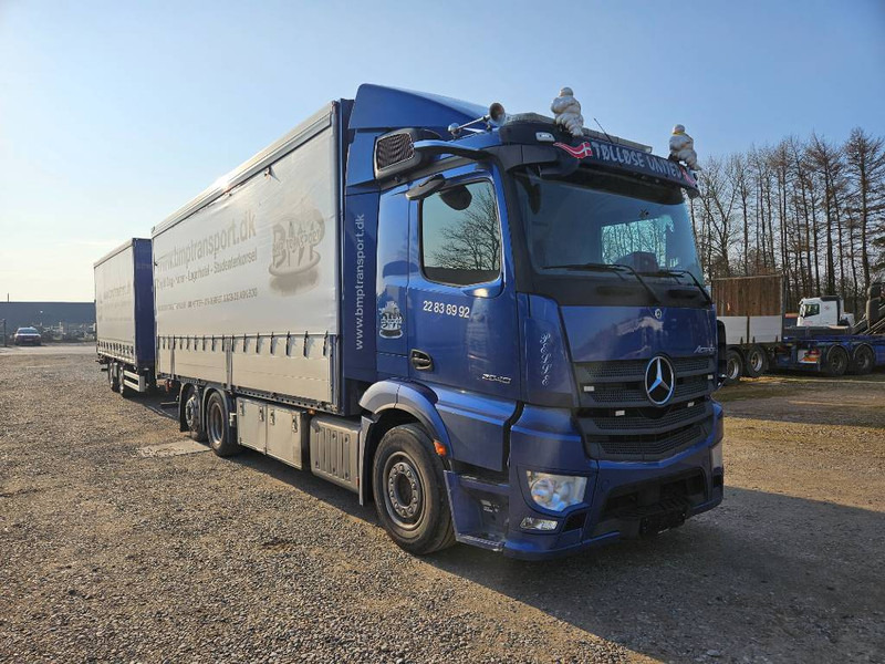 Камион с брезент Mercedes-Benz Actros 2540 L // Lift // Kærre // ACC: снимка 17