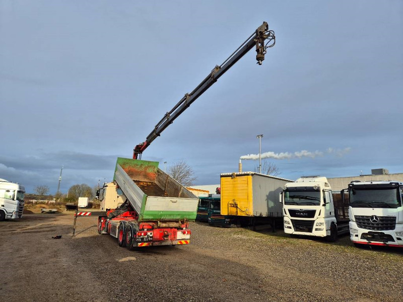 Mercedes-Benz Antos 2545 6x2 //Palfinger 19.001 SLD5 // 3way-tip - Камион с кран: снимка 4 Mercedes-Benz Antos 2545 6x2 //Palfinger 19.001 SLD5 // 3way-tip - Камион с кран: снимка 4