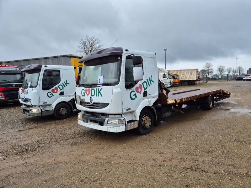 Renault 220 Machine/auto Transport and crane(2 stk) - Автовоз камион: снимка 2 Renault 220 Machine/auto Transport and crane(2 stk) - Автовоз камион: снимка 2