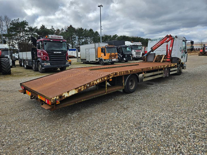 Renault Midlum 220 Machine/auto Transport and crane(2 stk) - Автовоз камион, Камион с кран: снимка 4 Renault Midlum 220 Machine/auto Transport and crane(2 stk) - Автовоз камион, Камион с кран: снимка 4