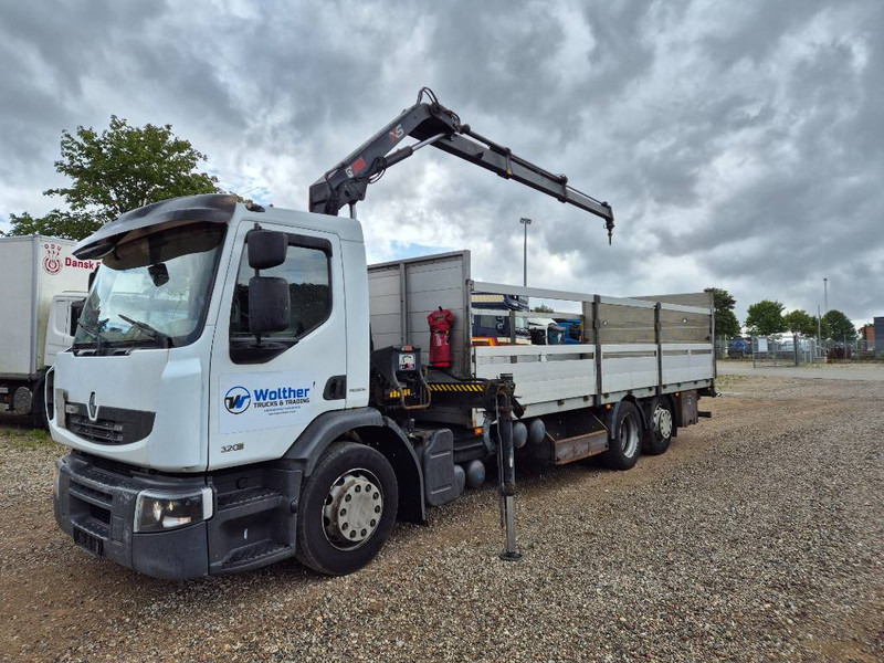 Renault Premium 320 DCI // Hiab 088 / B-2 // Lift - Камион с кран: снимка 1 Renault Premium 320 DCI // Hiab 088 / B-2 // Lift - Камион с кран: снимка 1