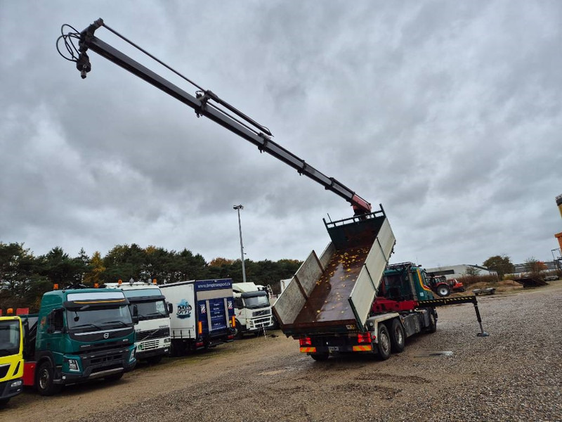 Scania P450 6x2/4 // HMF 2620 K5 // 3-way tip - Камион с кран: снимка 5 Scania P450 6x2/4 // HMF 2620 K5 // 3-way tip - Камион с кран: снимка 5