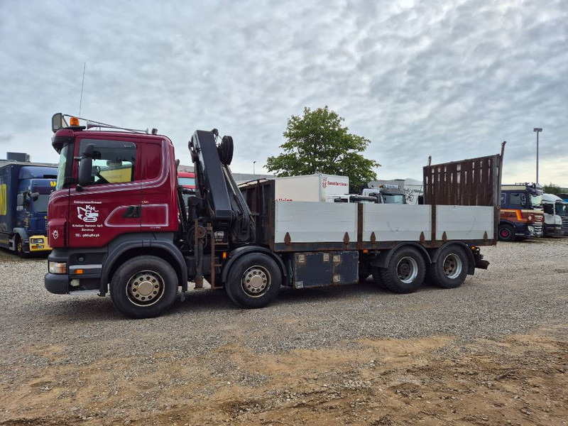 Scania R480 8x2/4 // Hiab 244 EP-5 // Hyd - ramp - Камион с кран: снимка 3 Scania R480 8x2/4 // Hiab 244 EP-5 // Hyd - ramp - Камион с кран: снимка 3