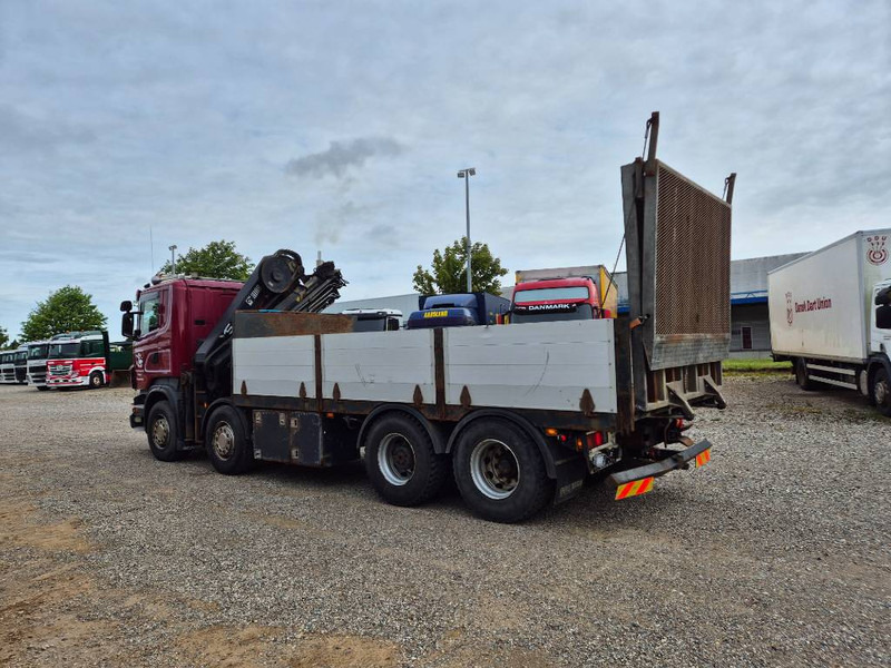 Scania R480 8x2/4 // Hiab 244 EP-5 // Hyd - ramp - Камион с кран: снимка 4 Scania R480 8x2/4 // Hiab 244 EP-5 // Hyd - ramp - Камион с кран: снимка 4