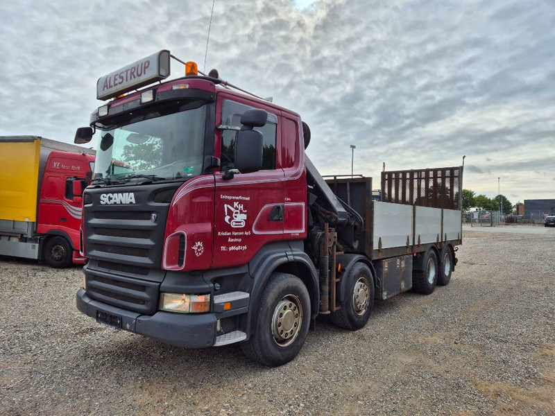 Scania R480 8x2/4 // Hiab 244 EP-5 // Hyd - ramp - Камион с кран: снимка 2 Scania R480 8x2/4 // Hiab 244 EP-5 // Hyd - ramp - Камион с кран: снимка 2