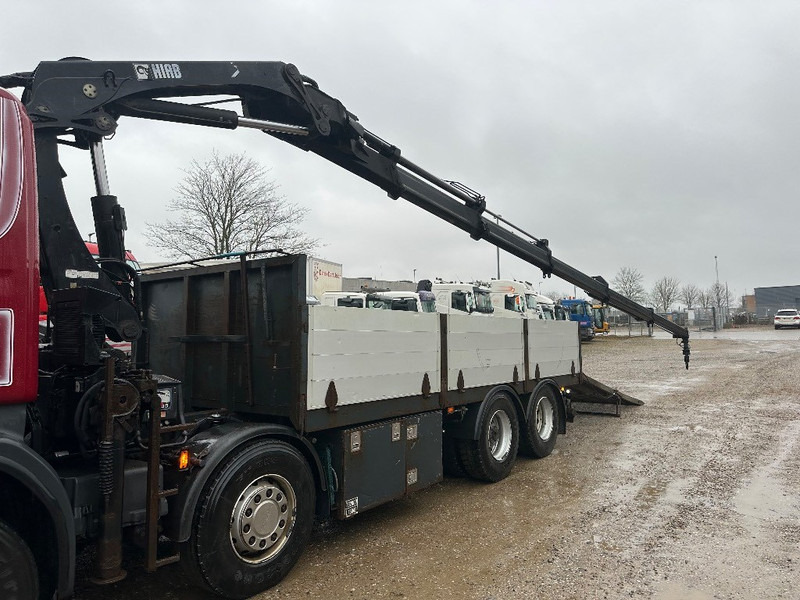 Scania R480 8x2 // Hiab Hi-Duo 244 // Hydraulic ramp - Камион с кран: снимка 2 Scania R480 8x2 // Hiab Hi-Duo 244 // Hydraulic ramp - Камион с кран: снимка 2