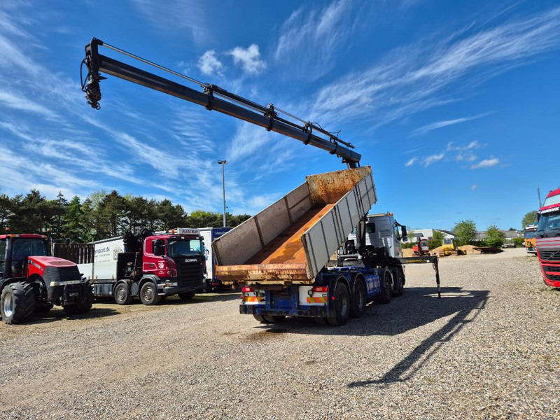 Volvo FH 460 8x2/4 //Hiab 166 E-4// 3 way tip - Камион с кран: снимка 5 Volvo FH 460 8x2/4 //Hiab 166 E-4// 3 way tip - Камион с кран: снимка 5