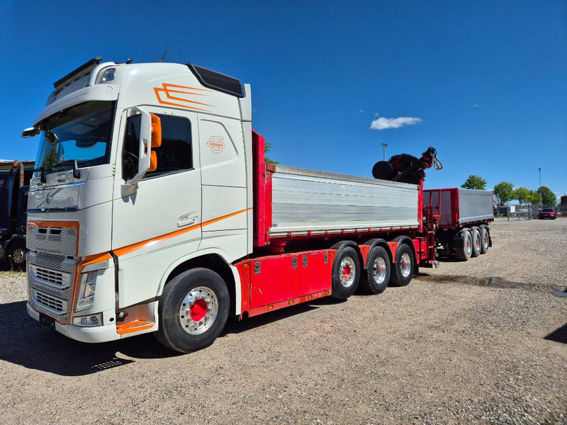 Volvo FH540 8x4 // Tipper // Hiab 288 EP-5 HIPRO/ - Камион с кран: снимка 4 Volvo FH540 8x4 // Tipper // Hiab 288 EP-5 HIPRO/ - Камион с кран: снимка 4