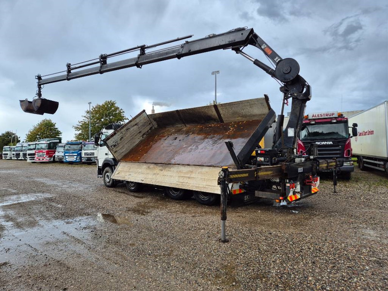 Volvo FM 460 8x4/4 //HIAB 211 EP-4 // 3 sidetip - Камион с кран: снимка 3 Volvo FM 460 8x4/4 //HIAB 211 EP-4 // 3 sidetip - Камион с кран: снимка 3