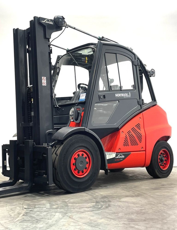 Linde H50D/600-394-EVO - Дизелов мотокар: снимка 1 Linde H50D/600-394-EVO - Дизелов мотокар: снимка 1