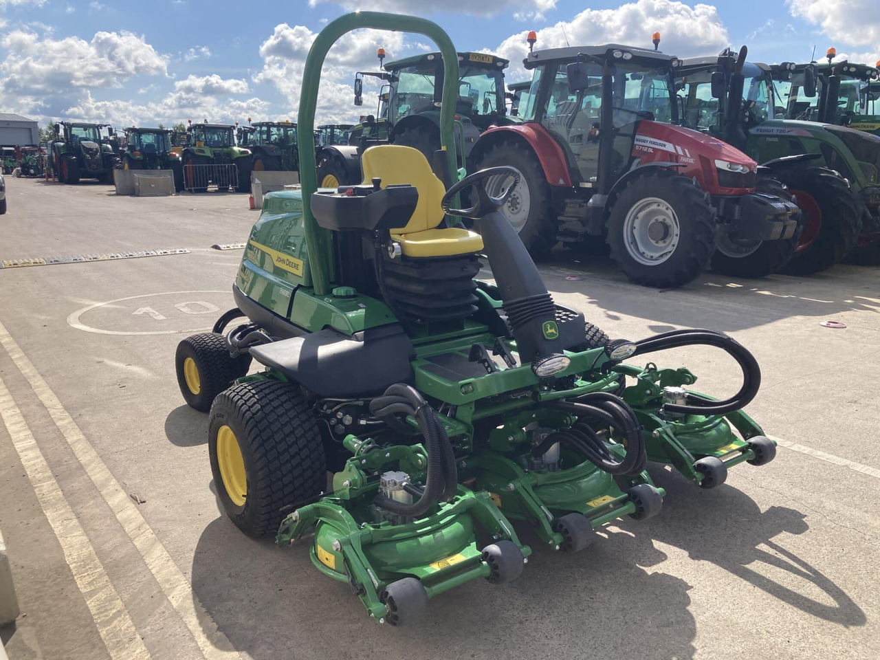 Косачка за трева John Deere 8800A 5 pod rotary mower: снимка 7