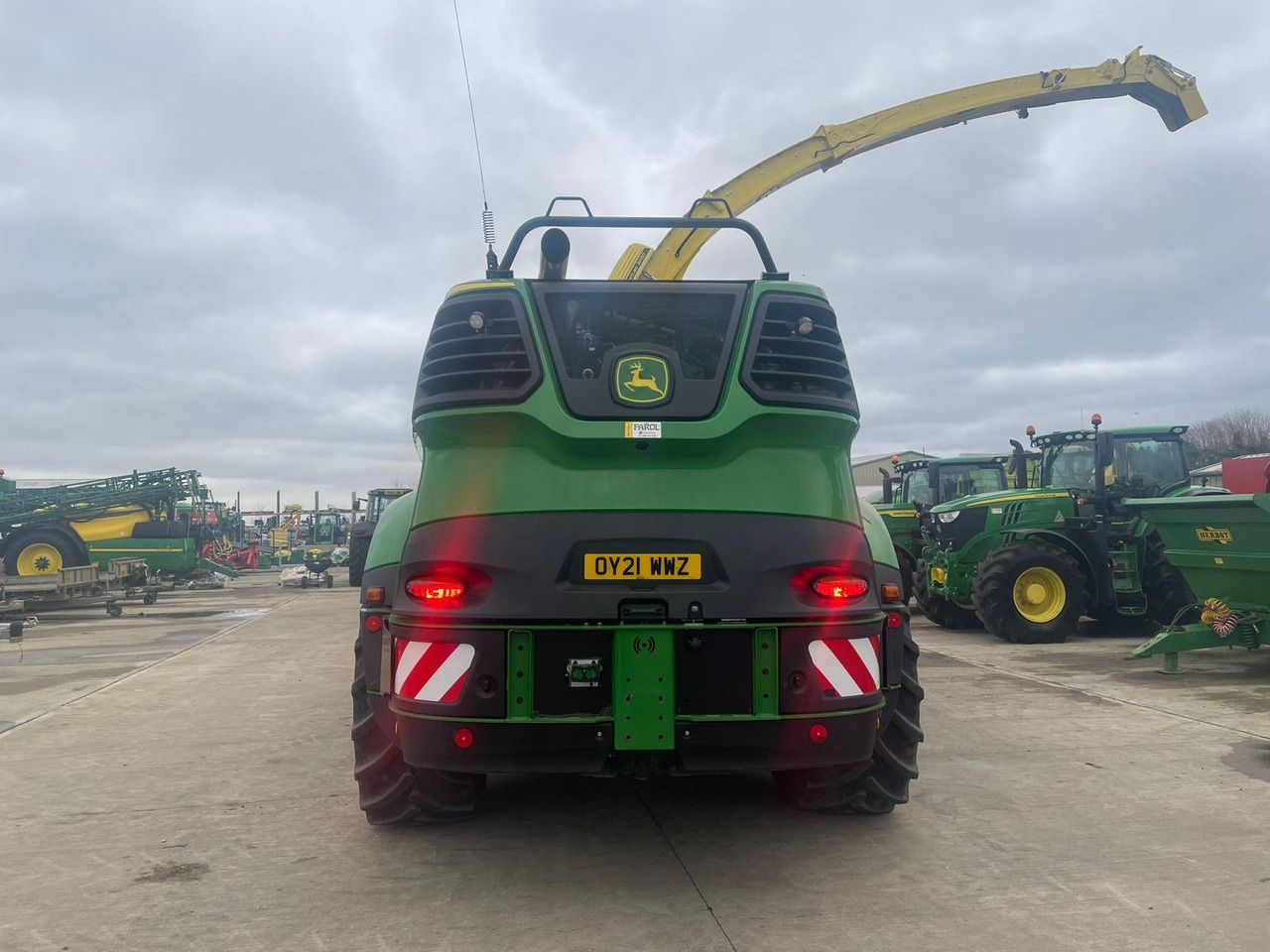 John Deere 9600 - Силажокомбайн: снимка 3 John Deere 9600 - Силажокомбайн: снимка 3