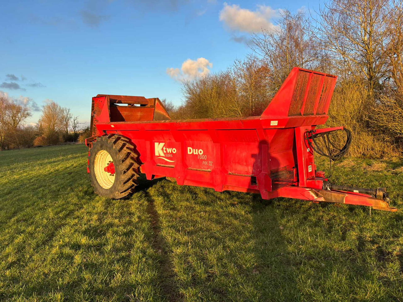 Ktwo Duo 1000 MK IV - Разпръсквач за оборски тор: снимка 4 Ktwo Duo 1000 MK IV - Разпръсквач за оборски тор: снимка 4