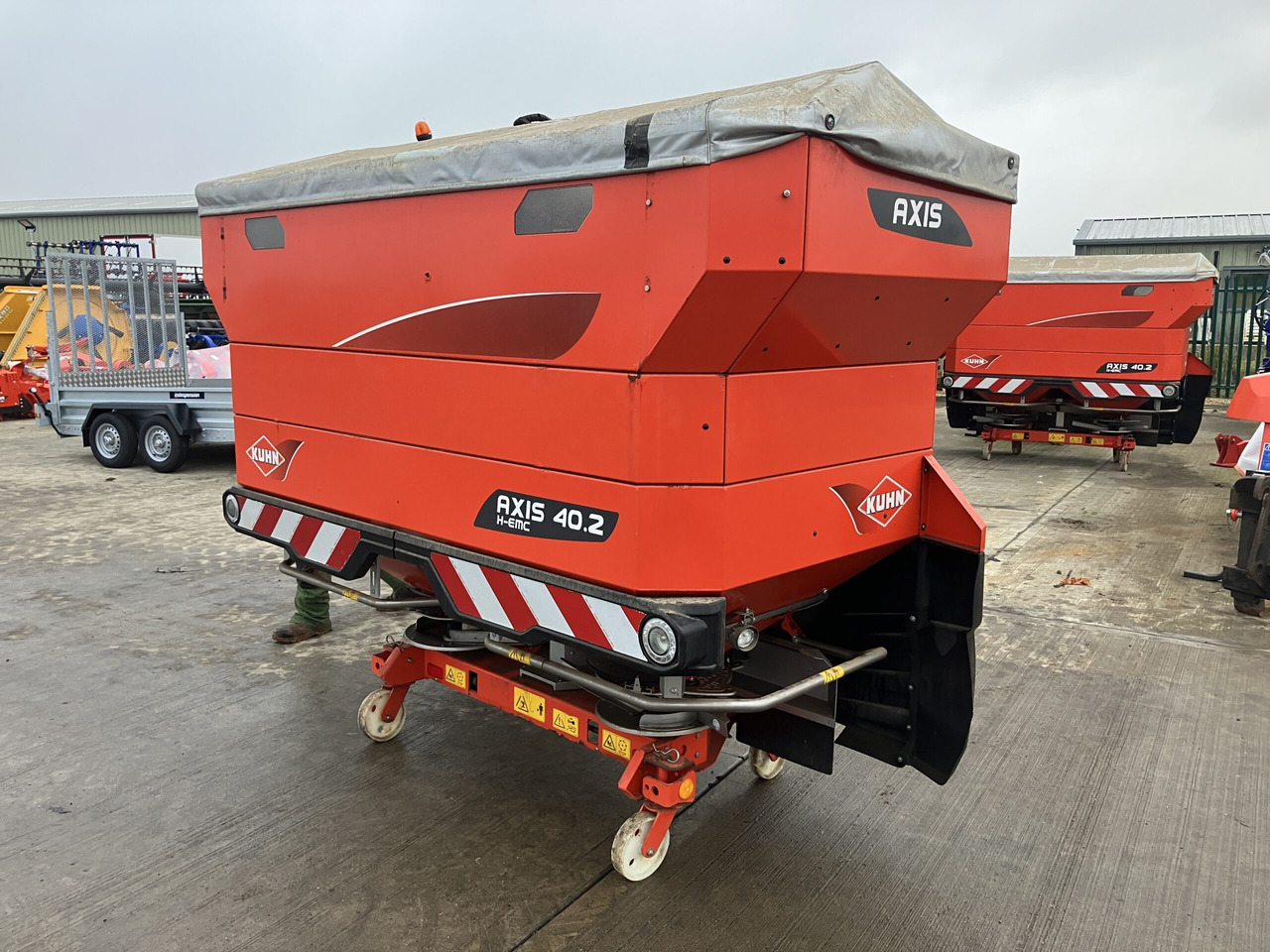 Тороразпръсквачка Kuhn Axis 40.2 H-EMC Varispread Pro: снимка 10