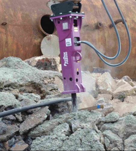 Prodem PRB050 Hydraulic Hammer - Хидравличен чук: снимка 1 Prodem PRB050 Hydraulic Hammer - Хидравличен чук: снимка 1