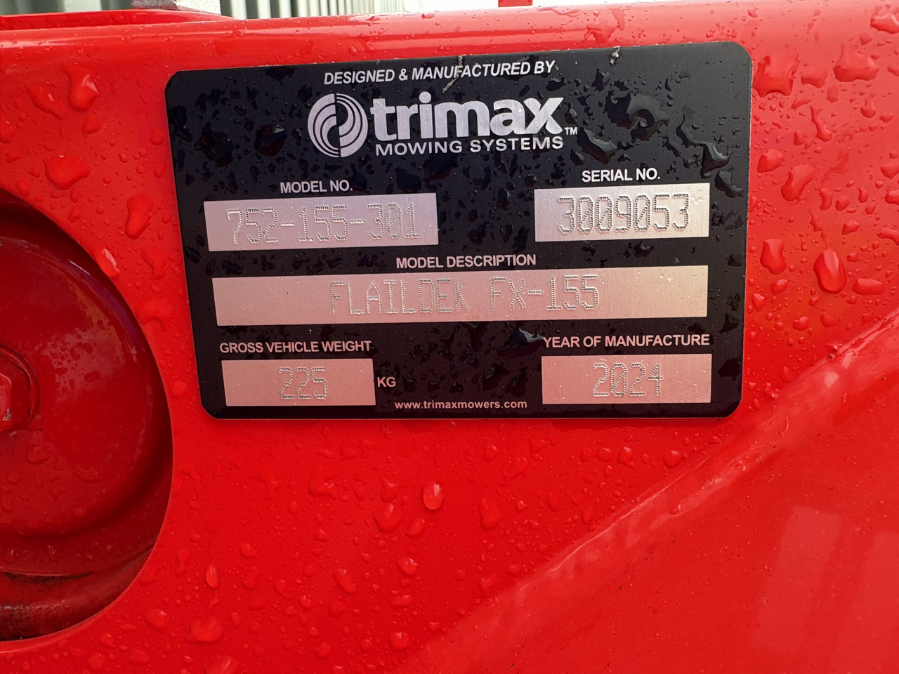 Trimax FX-155 Outfront Flail Mower - Косачка-шредер: снимка 2 Trimax FX-155 Outfront Flail Mower - Косачка-шредер: снимка 2
