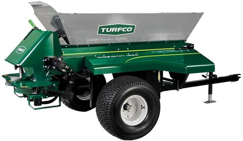 Turfco Towed 1550 WideSpin Broadcast Topdresser - Градинска техника: снимка 1 Turfco Towed 1550 WideSpin Broadcast Topdresser - Градинска техника: снимка 1