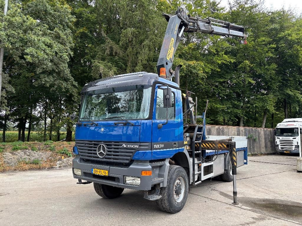 Mercedes-Benz Actros 1831/ 4x4 / Palfinger PK19000 Crane - Камион с кран: снимка 5 Mercedes-Benz Actros 1831/ 4x4 / Palfinger PK19000 Crane - Камион с кран: снимка 5