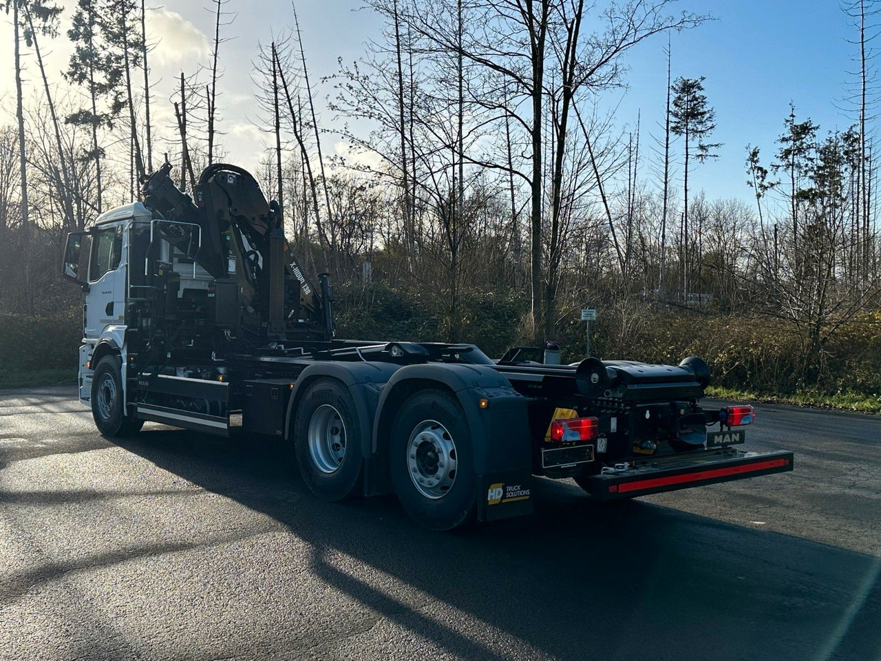 MAN TGS 26.470 6x2 Abrollkipper + Kran Hiab 138-3 - Мултилифт с кука камион, Камион с кран: снимка 4 MAN TGS 26.470 6x2 Abrollkipper + Kran Hiab 138-3 - Мултилифт с кука камион, Камион с кран: снимка 4