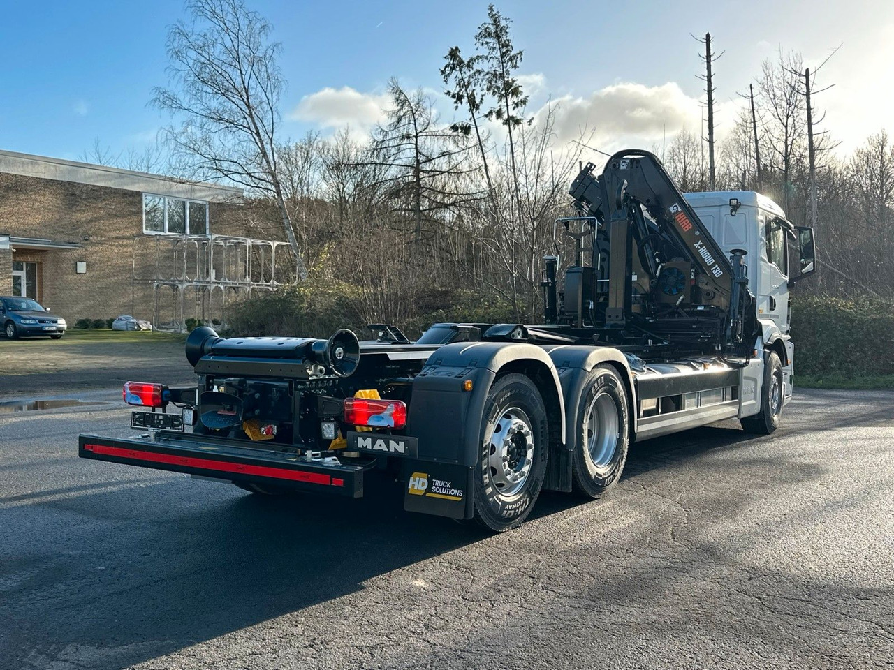 MAN TGS 26.470 6x2 Abrollkipper + Kran Hiab 138-3 - Мултилифт с кука камион, Камион с кран: снимка 5 MAN TGS 26.470 6x2 Abrollkipper + Kran Hiab 138-3 - Мултилифт с кука камион, Камион с кран: снимка 5