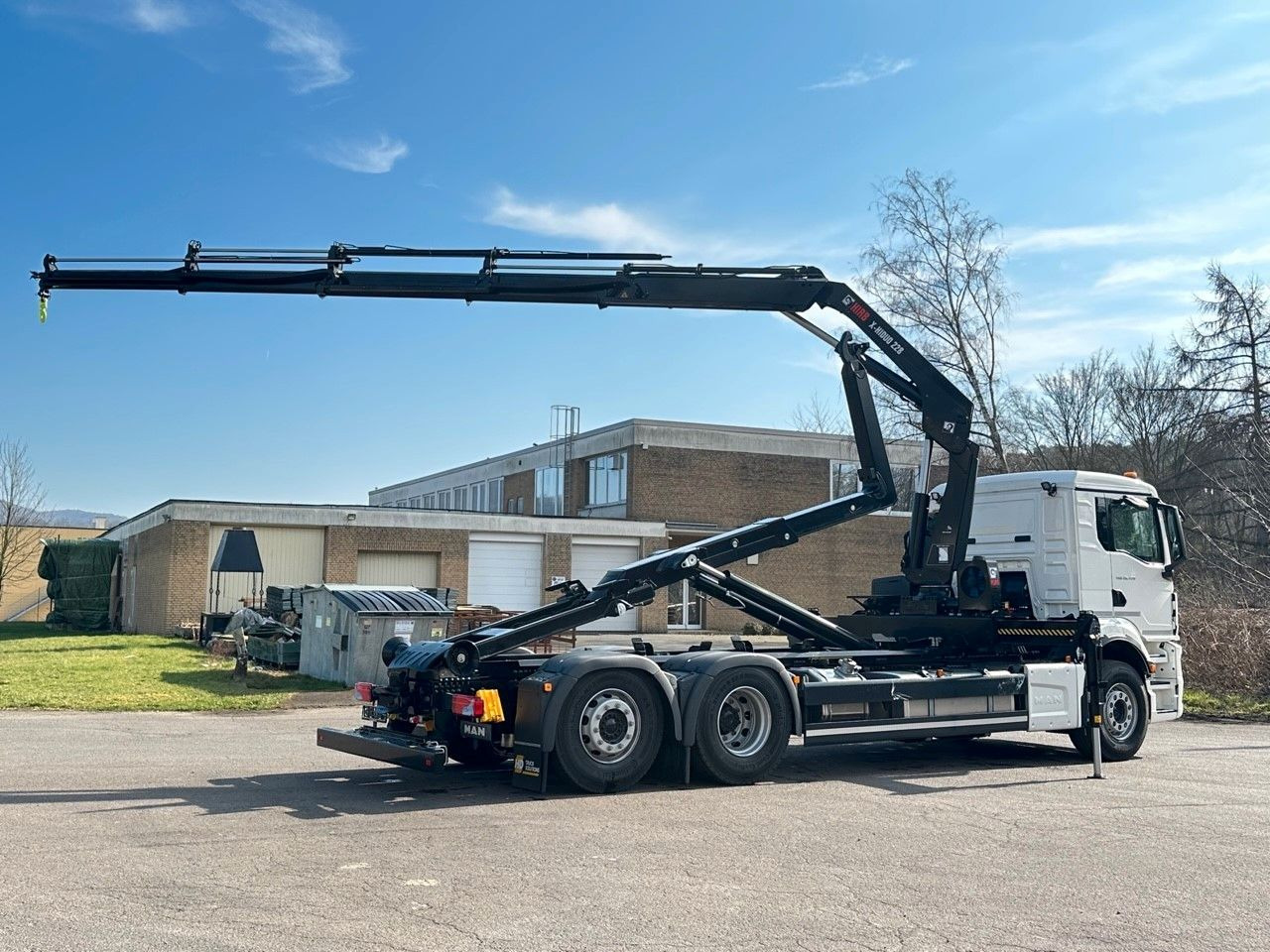 MAN TGS 26.470 6x2 Abrollkipper + Kran Hiab 228-4 - Мултилифт с кука камион, Камион с кран: снимка 5 MAN TGS 26.470 6x2 Abrollkipper + Kran Hiab 228-4 - Мултилифт с кука камион, Камион с кран: снимка 5