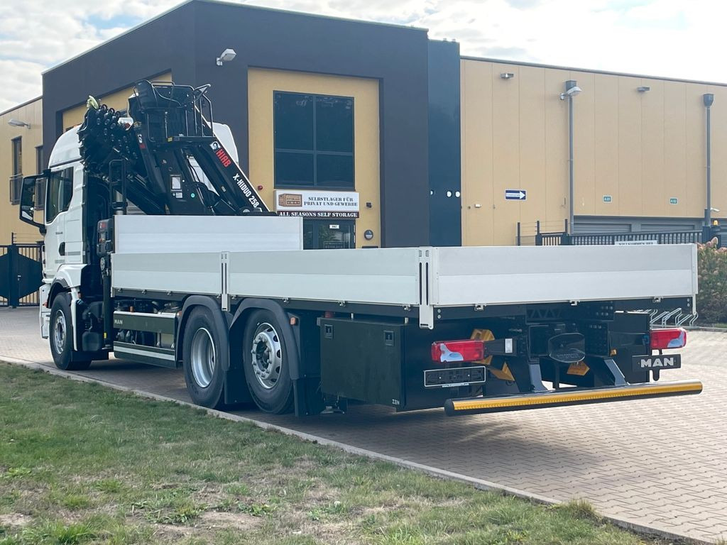 MAN TGS 26.480 /6X Hiab X-HIRRO 302 E-6 JIB 70x4 - Камион с кран, Бордови камион: снимка 4 MAN TGS 26.480 /6X Hiab X-HIRRO 302 E-6 JIB 70x4 - Камион с кран, Бордови камион: снимка 4